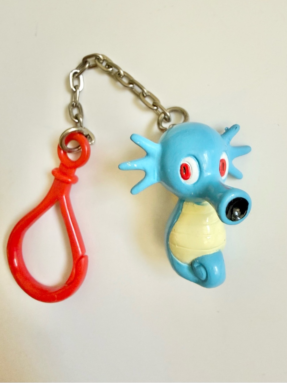 Pokemon Horsea Keychain 1999